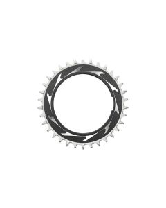 Sram T-Type XXSL Eagle Kettenblatt (34 Zähne | D1 | Alu | TM 3mm Offset | schwarz / silber | 12-fach)