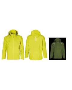 Basil Skane HiVis Regenjacke Herren (neongelb)