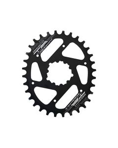 TA One DM6 Ovalution Kettenblatt (34 | SRAM | schwarz)