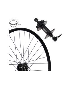 Roland Taurus 21 Disc 27.5" Vorderrad (36 Loch | HB-M525 Nabe | schwarz)