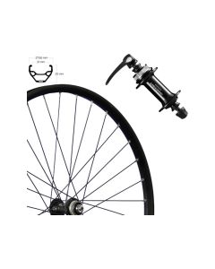 Roland Taurus 21 Disc Centerlock 27.5" Vorderrad (36 Loch | HB-M6000 Nabe | schwarz)