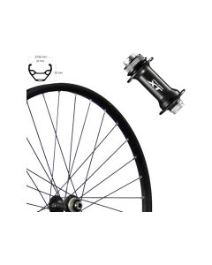 Roland Taurus 21 Disc Centerlock 21-622 28" Vorderrad (36 Loch | HB-M8010 Nabe | schwarz)