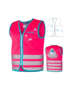 Wowow Crazy Monster Sicherheitsweste Kinder (pink)