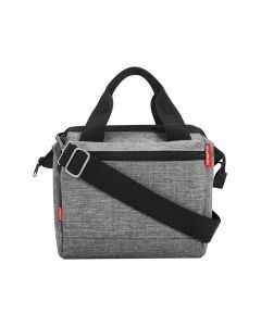 KLICKfix Roomy Lenkertasche (4 Liter | twist silver | ohne Lenkeradapter)