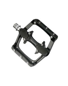 Messingschlager PM820-2 Exustar Fahrradpedale umrüstbar auf Clipless (schwarz)