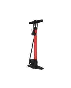 XLC Delta PU-S07 Standpumpe (11 bar | mit Dualkopf | rot)
