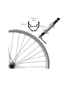 Roland ZAC 2000 Hinterrad (26“ | Alunabe | FW7-SSP | silber)