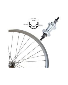 Roland ZAC 19 SE Hinterrad (28“ | Alunabe | FW7 | silber)