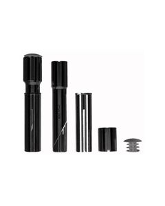 ergotec Vorbauerhöhung Gewinde / Ahead (1" + 1 1/8" Alu | schwarz)