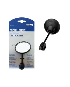 Busch + Müller Fahrradspiegel Cycle-Star (kurze gerade Stange)