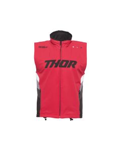 Thor Warmup Fahrradweste Herren (rot)-3XL