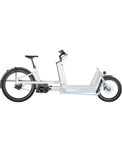 Bergamont E-Cargoville LJ Elite E-Lastenfahrrad (26" | 625Wh | weiß)-50 cm