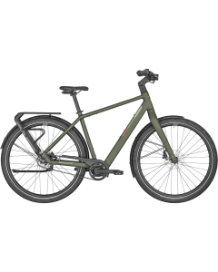 Bergamont E-Vitess Expert High City E-Bike (28" | 360Wh | khakigrün)-64 cm