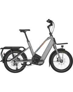 Bergamont Hans-E City E-Bike (20" | 500Wh | mörtelgrau)-49 cm