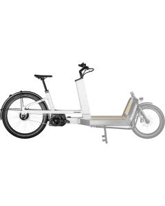 Bergamont E-Cargoville LJ Expert E-Lastenfahrrad (26" | 625Wh | glanzweiß)-50 cm