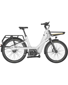 Bergamont E-Cargoville Bakery Expert E-Lastenfahrrad (26" | 500Wh | glanzweiß)-54 cm