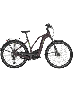 Bergamont E-Horizon Premium Expert Low Trekking E-Bike (28" | 750Wh | glänzendes cassisrot)-60 cm