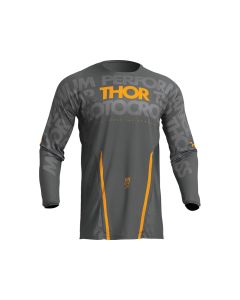 Thor Pulse Mono Fahrradtrikot Herren (grau / gelb)-3XL