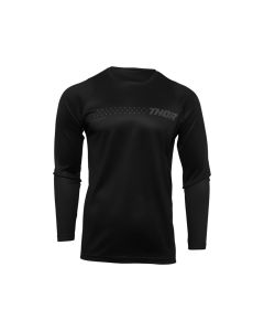 Thor Sector Minimal Fahrradtrikot Jugendliche (schwarz)-XL