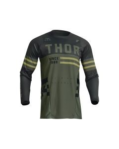 Thor Pulse Combat Fahrradtrikot Jugendliche (grün)-XL