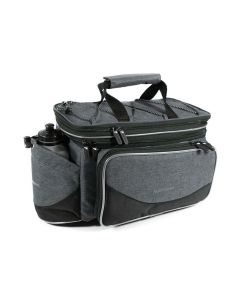 Haberland Flexibag Top Gepäckträgertasche (20 Liter | UniKlip | grau / schwarz)