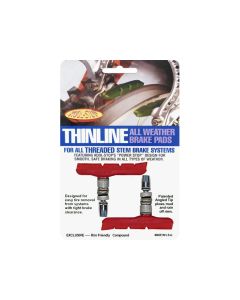 Kool-Stop V-Brake Thinline Bremsschuh (T2 | rot)