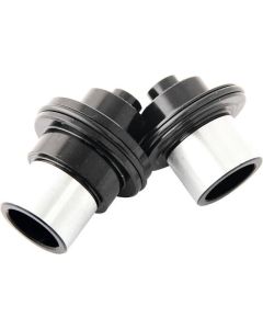 SUNringle End Cap Set for front wheel (Black Flag)