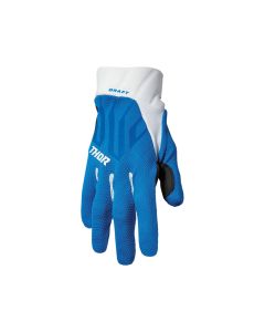 Thor Draft Fahrradhandschuhe Herren (blau)-XXL