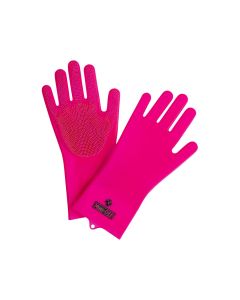 Muc-Off Scrubber Utility Handschuhe (Silikon | pink)-XL