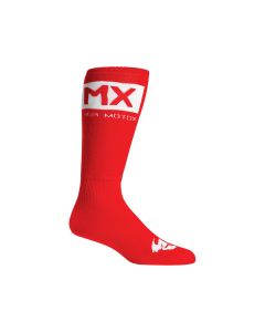 Thor MX Solid Fahrradsocken Jugendliche (rot)-32-38