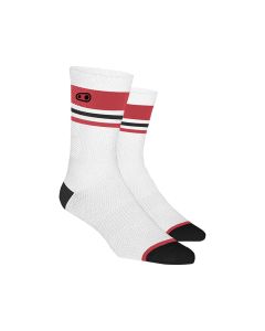 Crankbrothers Icon MTB Fahrradsocken (weiß / rot)-42-46