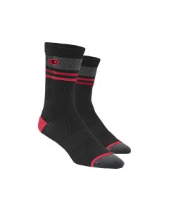 Crankbrothers Icon MTB Fahrradsocken (schwarz / rot)-42-46