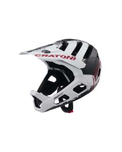Cratoni Madroc Fahrradhelm (weiß / schwarz)