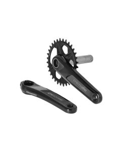 Shimano Deore FC-M6100-1 Kettenradgarnitur (12-fach | 30 Zähne | 175mm | 2-teilig | ohne Lagerschale)