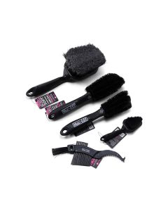Muc-Off Bürstenset (5-teiliges | schwarz / grau)