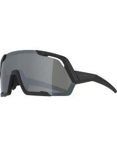 Alpina Rocket Q-Lite Sonnenbrille (schwarz | Gläser silber verspiegelt)