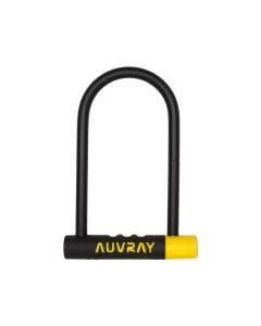 Auvray Alarm Bügelschloss (128x245 | schwarz / gelb)