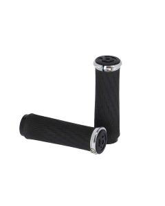 Sram Fahrradgriffe mit Schraubensicherung für Grip Shift (10cm | mit Klemme + Endstopfen)