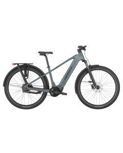 Scott Sub 10 Belt Trekking E-Bike (28" | 800Wh | hematite blue)-54 cm
