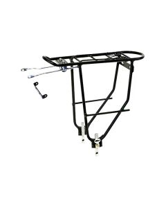 Messingschlager Bein Gepäckträger (24-29“ | schwarz)