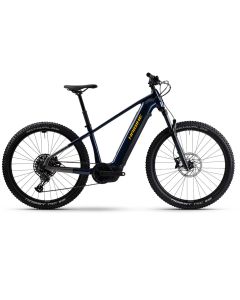 Haibike AllTrack 10 MTB E-Bike (27,5" | 800Wh | blau / titan / gelb)-40cm