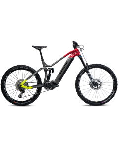 Haibike Nduro 7 Fully MTB E-Bike (29/27,5" | 720Wh | grau / rot / gelb)