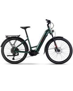 Haibike Trekking 5 Low E-Bike (27,5" | 720Wh | olive / red)-50cm