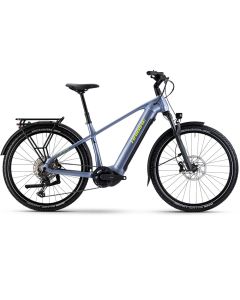 Haibike Trekking 7.5 High E-Bike (27,5" | 720Wh | blue slate / gelb)-60cm