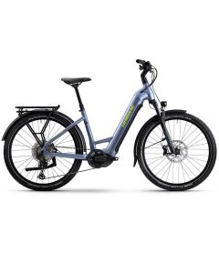 Haibike Trekking 7.5 Low E-Bike (27,5" | 720Wh | blue slate / gelb)-50cm