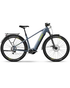 Haibike Trekking 7.5 High E-Bike (27,5" | 720Wh | blue slate / gelb)-60cm