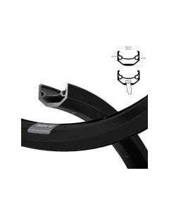 Ryde ANDRA 40 Disc 25-406 Felge (32 Loch | VL 8.5 mm | (schwarz)