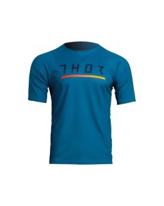 Thor Assist Caliber Fahrradtrikot Herren (blau)-XXL