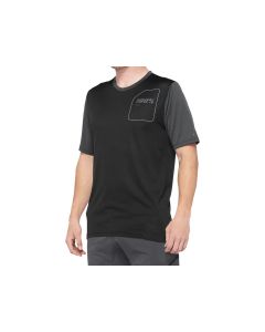 100% MTB Ridecamp SS Fahrradtrikot Herren (schwarz)-XL