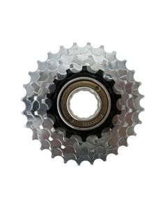 SunRace MFM2A 7DS-BOX Freilaufkranz (14-16-18-20-22-24-28 | 7-fach | silber)